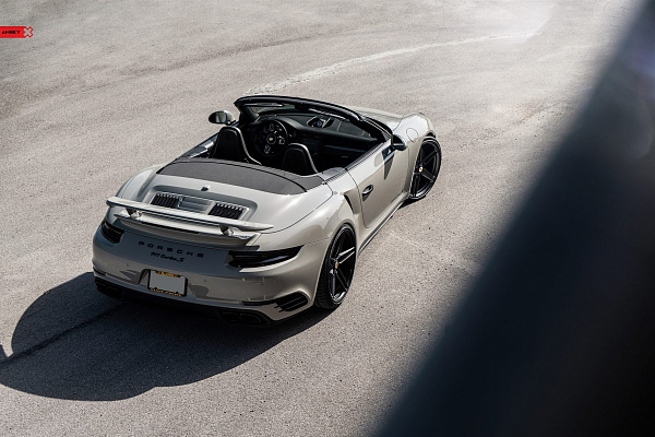 Фото дисков Anrky AN15 Черный сатин на Porsche 911 VII