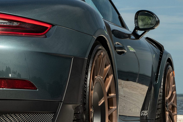 Фото дисков Anrky AN20 Aerosport Сатиновая бронза на Porsche 911 VII