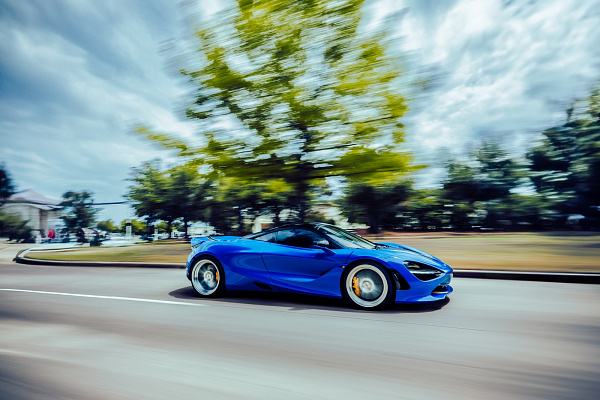 Фото дисков Strasse Wheels SV10 Deep Concave Duoblock Глянцевый лак на McLaren 720S