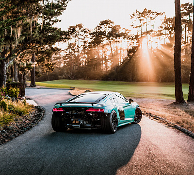 Фото дисков Brixton Forged PF8 на Audi R8 (4S)