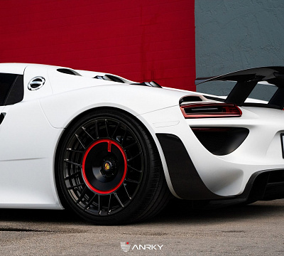 Фото дисков Anrky AN20 Aerosport на Porsche 918 Spyder