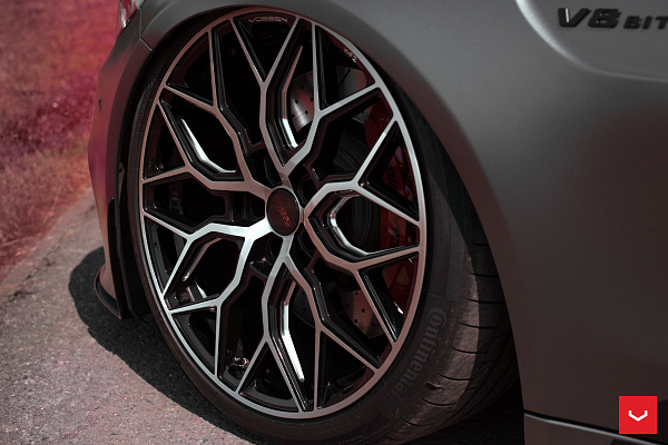 Фото дисков Vossen HF-2 Алмазная проточка на Mercedes-Benz C-Class (W205)