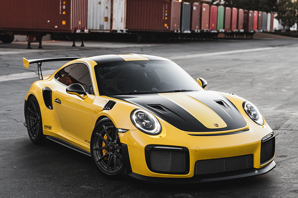 Фото дисков Brixton Forged WR3.2 Сатиновый темный лак на Porsche 911 VII