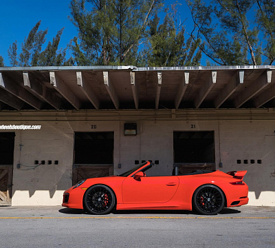 Фото дисков HRE P200 на Porsche 911 VII