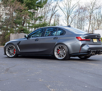 Фото дисков HRE S104SC на BMW 3/M3 (G2x/G80)