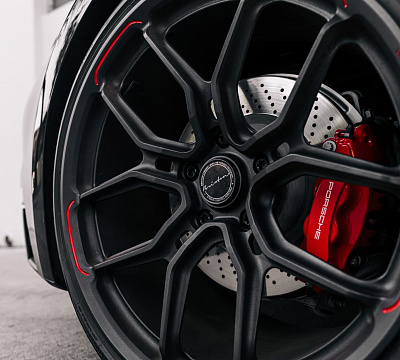 Фото дисков Brixton Forged CM5-RS на Porsche 911 VIII
