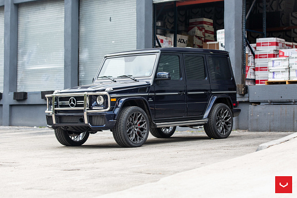 Фото дисков Vossen HF-2 Сатиновый графит на Mercedes-Benz G-Class II
