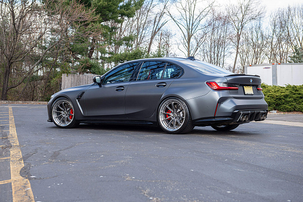 Фото дисков HRE S104SC Сатиновый тонированный лак на BMW 3/M3 (G2x/G80)