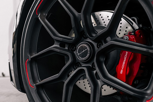 Фото дисков Brixton Forged CM5-RS Черный матовый на Porsche 911 VIII