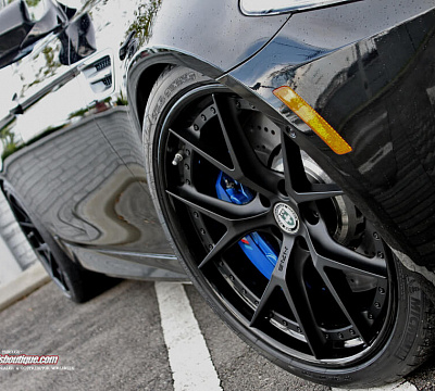 Фото дисков HRE S101 на BMW 5/M5 (F10)
