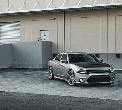 Фото дисков Vossen HF-4T на Dodge Charger VII