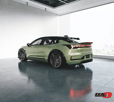Фото дисков Vossen HF-7 на Zeekr 001