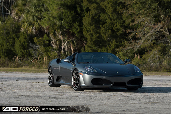 Фото дисков BC Forged KL11 Глянцевый графит на Ferrari F430