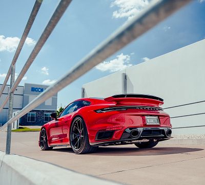 Фото дисков Strasse Wheels SM5R Deep Concave FS на Porsche 911 VIII