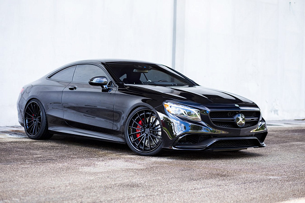Фото дисков Anrky AN39 Черный сатин на Mercedes-Benz S-Class (W222, C217)