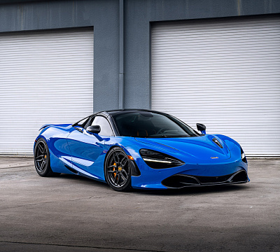 Фото дисков Strasse Wheels SV4 Deep Concave FS на McLaren 720S