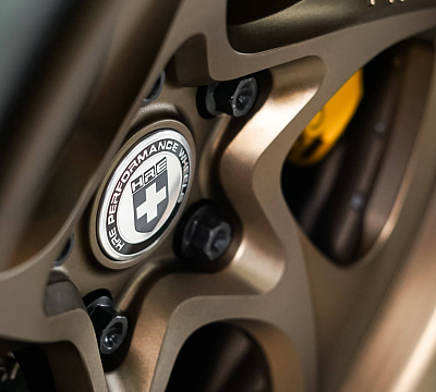 Фото дисков HRE 522 на Porsche 911 IV