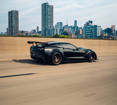 Фото дисков HRE 520M на Chevrolet Corvette C7