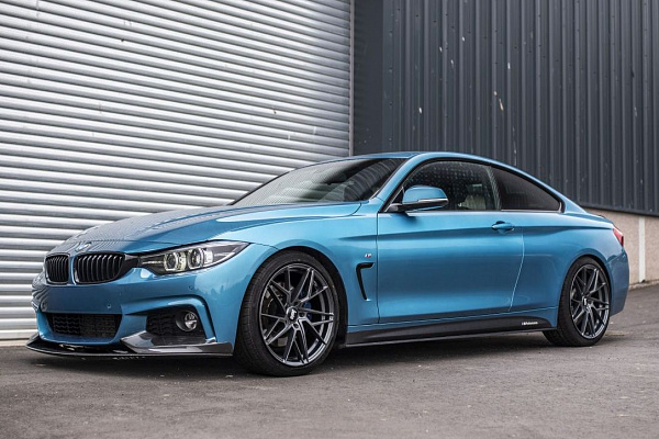 Фото дисков Bola FLR Глянцевый графит на BMW 4/M4 (F32/F82)