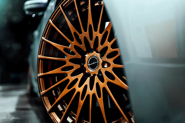 Фото дисков Brixton Forged HS1 Сатиновая медь на BMW 7 (G11/G12)
