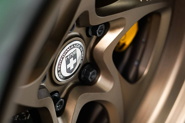 Фото дисков HRE 522 Сатиновая бронза на Porsche 911 IV