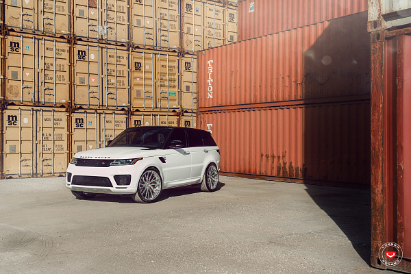 Фото дисков Vossen M-X4T Глянцевый лак на Land Rover Range Rover Sport II