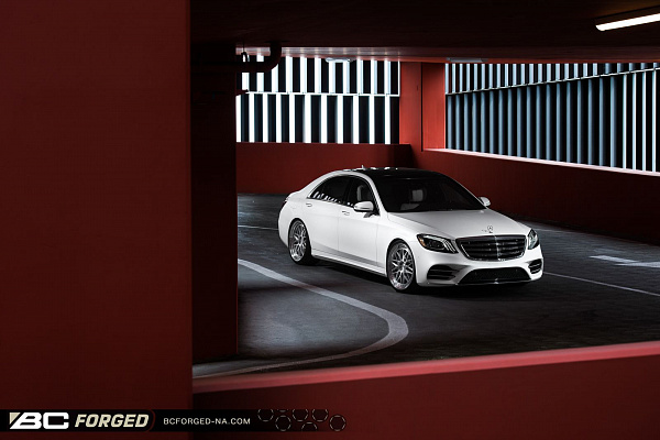 Фото дисков BC Forged LE81 // MLE81 Глянцевый лак на Mercedes-Benz S-Class (W222, C217)