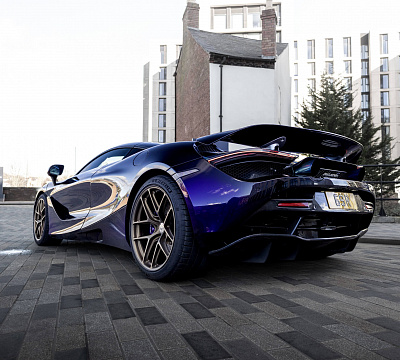 Фото дисков HRE R101 Lightweight на McLaren 720S