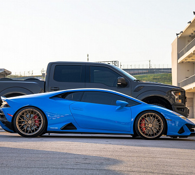 Фото дисков Anrky AN10 на Lamborghini Huracan