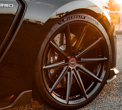 Фото дисков Vossen VFS-10 на Ford Mustang VI