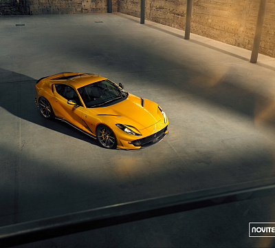 Фото дисков NOVITEC NF8 на Ferrari 812