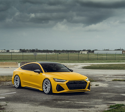 Фото дисков Vossen HFX-1 (5-Lug) на Audi A/RS 7 (4K)