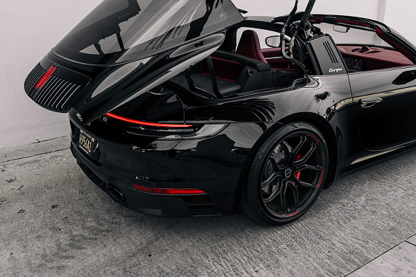 Фото дисков Brixton Forged CM5-RS Черный матовый на Porsche 911 VIII