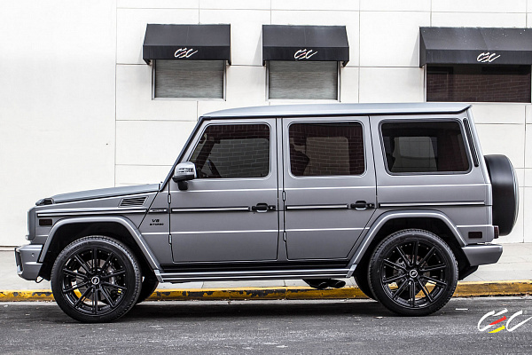 Фото дисков CEC C25 Черный сатин на Mercedes-Benz G-Class II