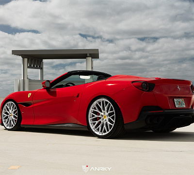 Фото дисков Anrky AN10 на Ferrari Portofino