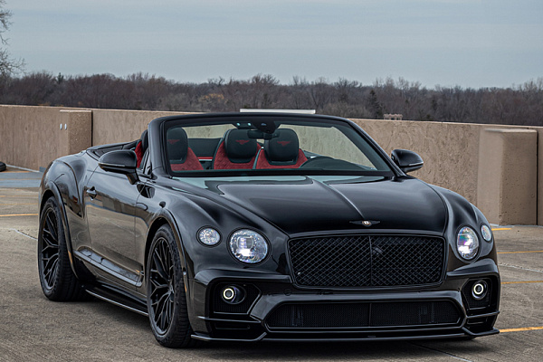 Фото дисков Brixton Forged CM6-R Черный сатин на Bentley Continental GT III