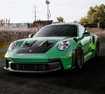 Фото дисков Brixton Forged TR20 на Porsche 911 VIII