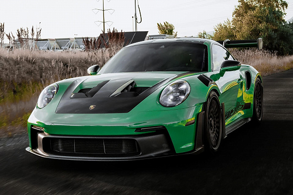 Фото дисков Brixton Forged TR20 Сатиновый темный лак на Porsche 911 VIII