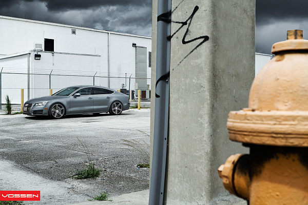 Фото дисков Vossen CV5 Алмазная проточка на Audi A/RS 7 (4G)