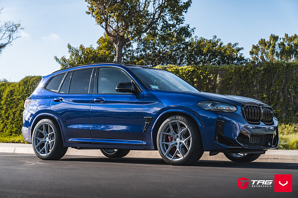Фото дисков Vossen HF-5 Серебро на BMW X3/X3 M (G01/F97)