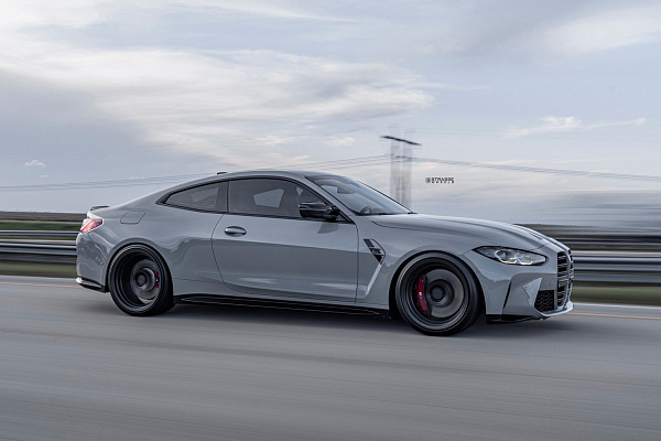 Фото дисков Strasse Wheels SV5 Deep Concave Duoblock Черный сатин на BMW 4/M4 (G22/G82)