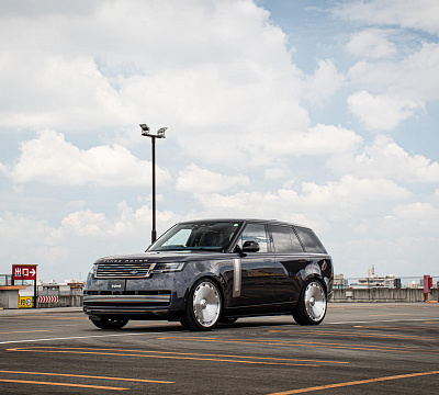 Фото дисков HRE L108M на Land Rover Range Rover V