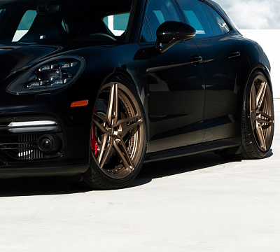 Фото дисков Anrky AN27 на Porsche Panamera III
