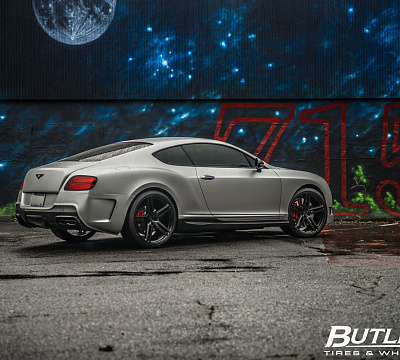 Фото дисков Vossen HF-1 на Bentley Continental GT II