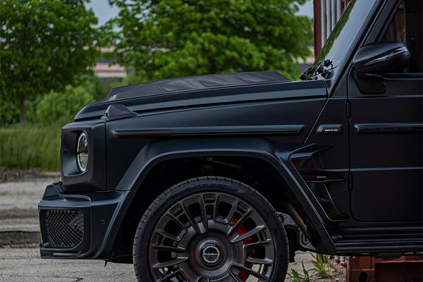 Фото дисков Brixton Forged LX03 Сатиновый темный лак на Mercedes-Benz G-Class III