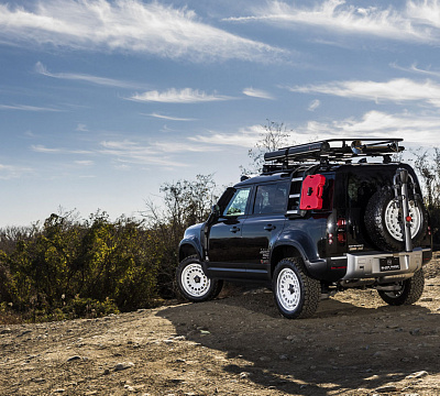 Фото дисков Black Rhino AWOL на Land Rover Defender II