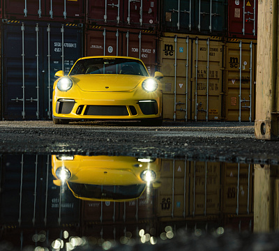 Фото дисков Vossen S21-01 на Porsche 911 VII