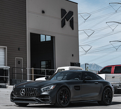 Фото дисков Brixton Forged PF10 на Mercedes-Benz AMG GT I