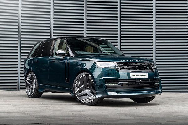 Фото дисков Kahn Type 33 Fintail Черный матовый на Land Rover Range Rover V