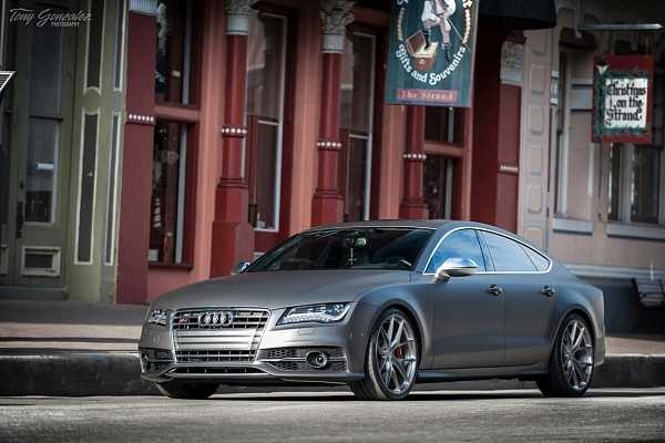 Фото дисков HRE P101 Глянцевый тонированный лак на Audi A/RS 7 (4G)